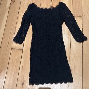 DVF Lace Dress